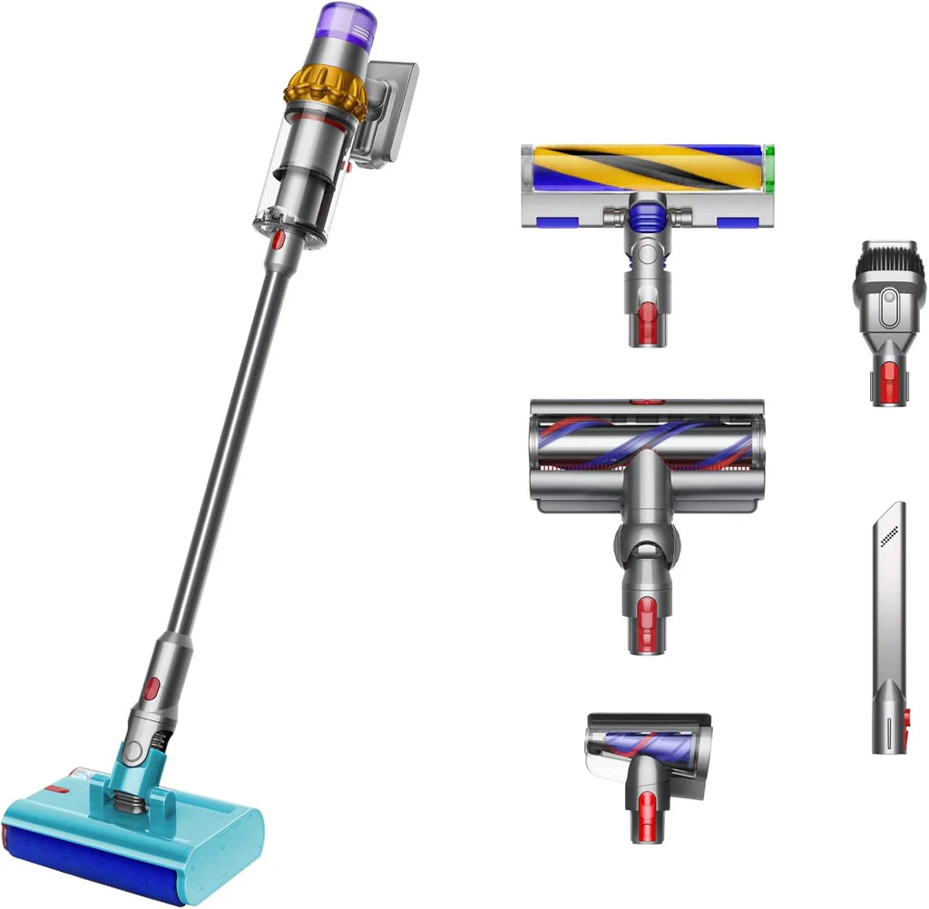 Dyson V15s Detect Submarine™ wet and dry vacuum cleaner (Yellow/Nickel)